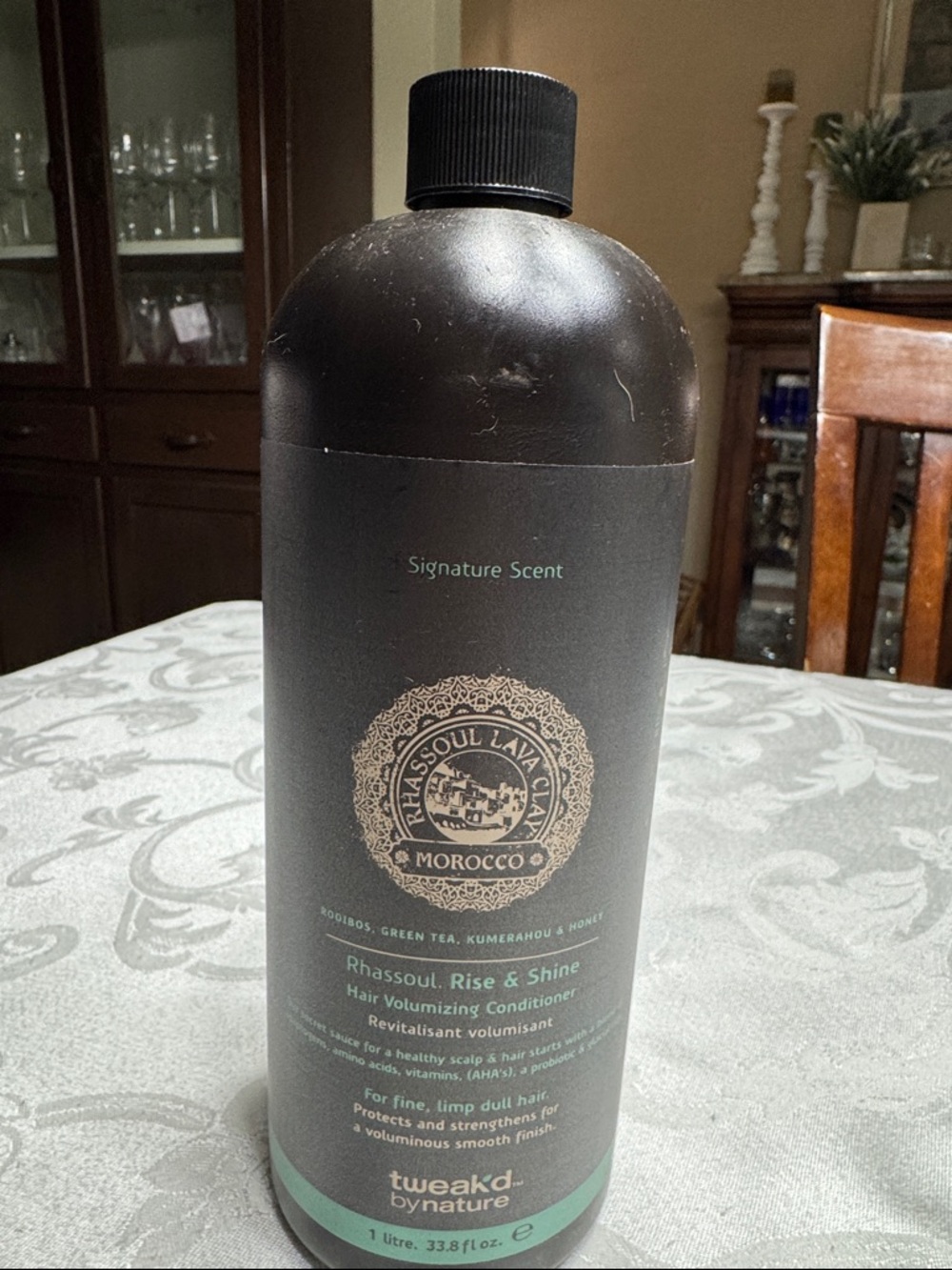 NEW Rhassoul “Tweaked by Nature” Volumnizing Conditioner.  1 Litre